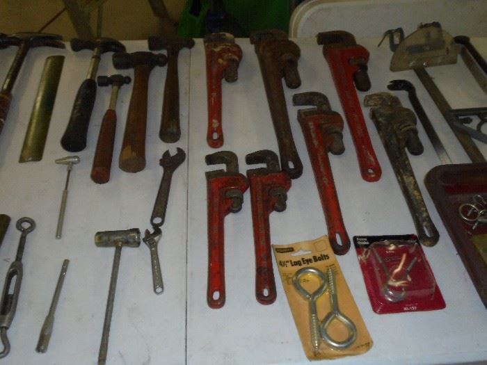 More wrenches and tools