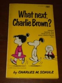 Vintage 'What's Next Charlie Brown?' book
