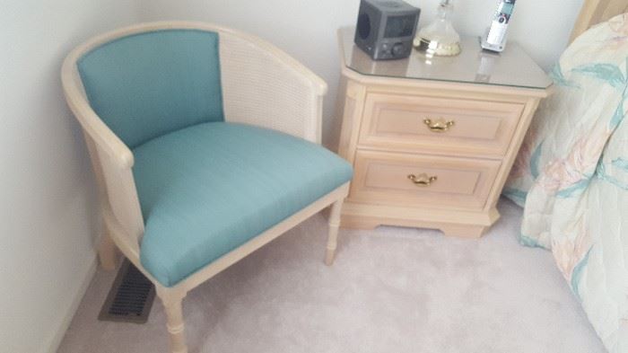 $25   Teal accent chair