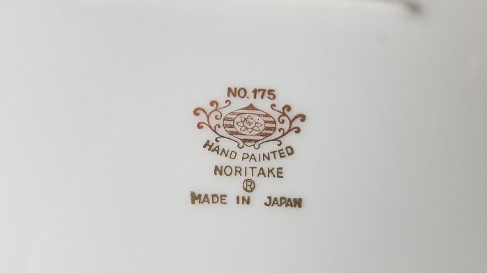 Noritake hand painted china