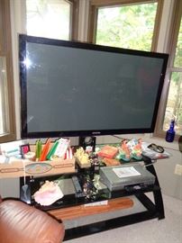 flat screen & stand, will sell together