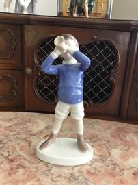Bing and Grondahl #1792 - Boy Blowing His Trumpet
