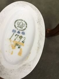 Stamp on bottom of figurine Bing and Grondahl #1792