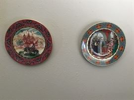 Russian Fairy Tale Plates each with COA