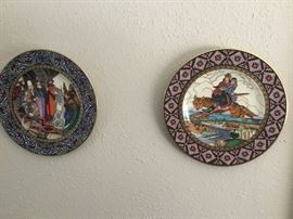 Russian Fairy Tale Plates each with COA