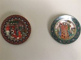 Russian Fairy Tale Plates each with COA