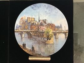 La Pointe Du Vert Galant Et Le Pont Neuf - sixth plate #AP303