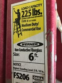 Werner 6ft Ladder