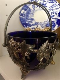vintage Cobalt glass