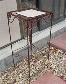 Nice old plant stand