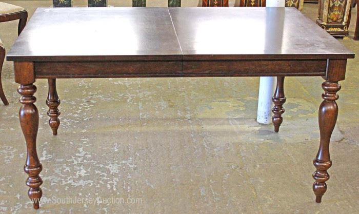 7 Piece Contemporary Country Style Dining Room Table with 2 Leaves and 6 Chairs
Located Inside – Auction Estimate $200-$500
