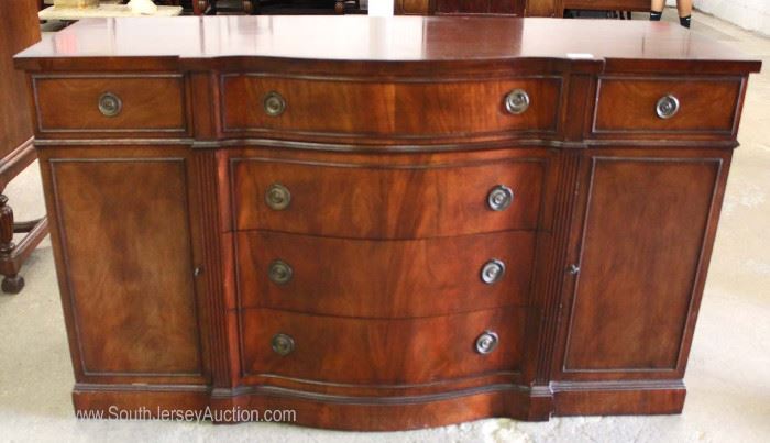 One of Several Burl Mahogany Sideboards
Located Inside – Auction Estimate $100-$300
