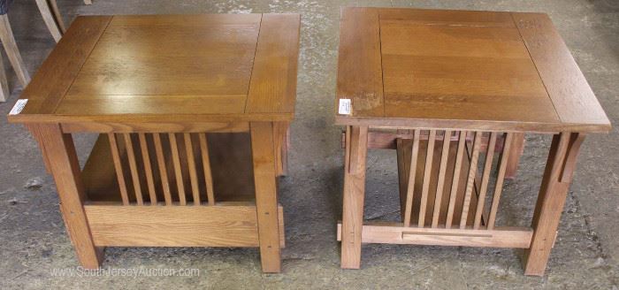 Contemporary “Set of 3” Mission Oak Living Room Tables
Located Inside – Auction Estimate $100-$300

