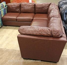 Contemporary 2 Piece Leather Sectional Sofa
Located Inside – Auction Estimate $300-$600
