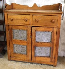 ANTIQUE Country Pierce Carved Pie Safe with Gallery
Located Inside – Auction Estimate $300-$600
