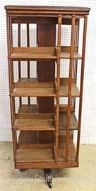 ANTIQUE Oak Revolving Book Stand attributed to Danner Furniture
Located Inside – Auction Estimate $300-$600

