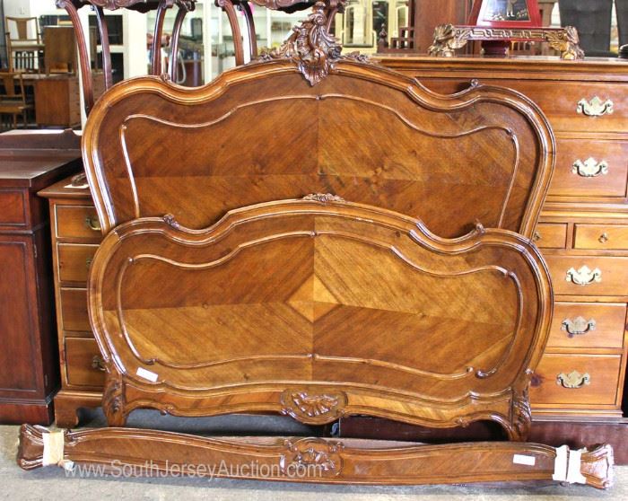 ANTIQUE French Full Size Bed with Carved Rails
Located Inside – Auction Estimate $200-$400
