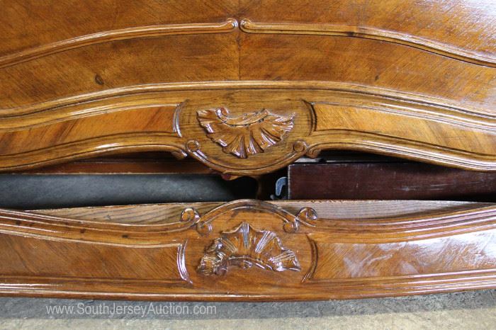 ANTIQUE French Full Size Bed with Carved Rails
Located Inside – Auction Estimate $200-$400
