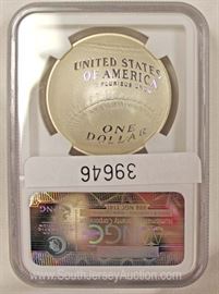 Walter Johnson Graded 70 Ultra Cameo Silver Commemorative Coin
Located Inside – Auction Estimate $20-$50
