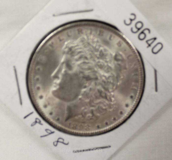 1898 Liberty Silver Dollar
Located Inside – Auction Estimate $20-$50
