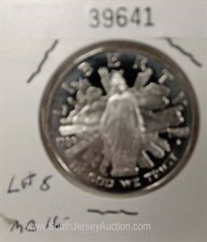 1789-1989 Silver Liberty Dollar
Located Inside – Auction Estimate $20-$50
