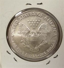 2007 Liberty Silver Eagle
Located Inside – Auction Estimate $20-$50
