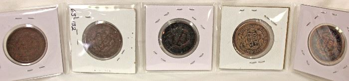 Sleeve of Mixed Dates of Large Cents
Located Inside – Auction Estimate $10-$30
