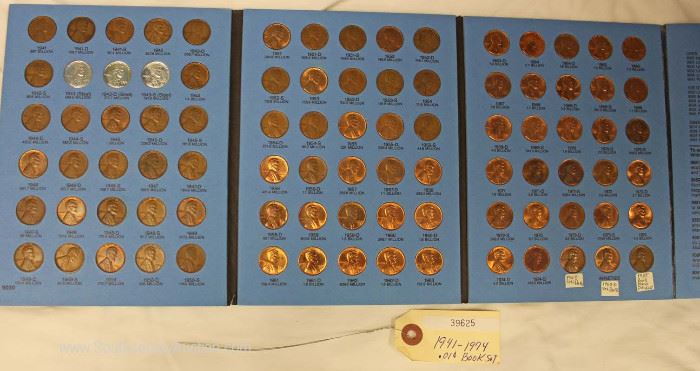 Collector’s 1941-1974 Penny Book
Located Inside – Auction Estimate $10-$30
