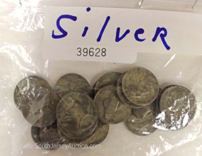 20 Silver War Nickels with Mixed Dates
Located Inside – Auction Estimate $10-$30
