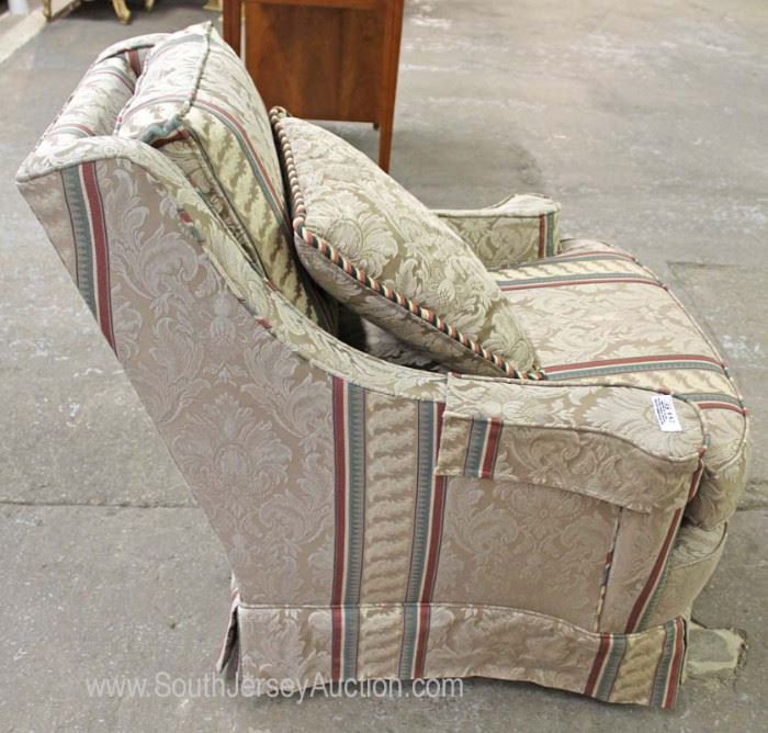 CLEAN Contemporary Upholstered Club Chair with Pillows
Located Inside – Auction Estimate $100-$200

