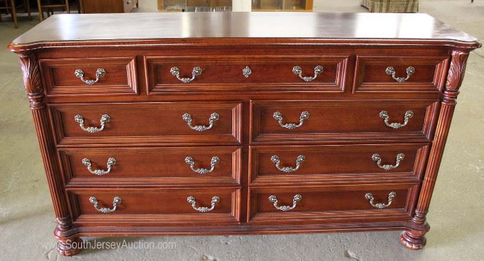 Contemporary Mahogany 5 Drawer High Chest and Low Chest by “Pulaski Furniture”
Located Inside – Auction Estimate $200-$600