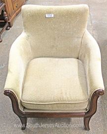 PAIR Mahogany Frame Upholstered Arm Chairs
Located Inside – Auction Estimate $200-$400
