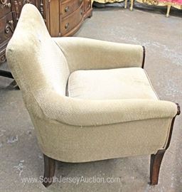 PAIR Mahogany Frame Upholstered Arm Chairs
Located Inside – Auction Estimate $200-$400
