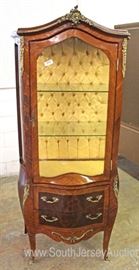 French Style Display Cabinet with Applied Bronze
Located Inside – Auction Estimate $200-$400
