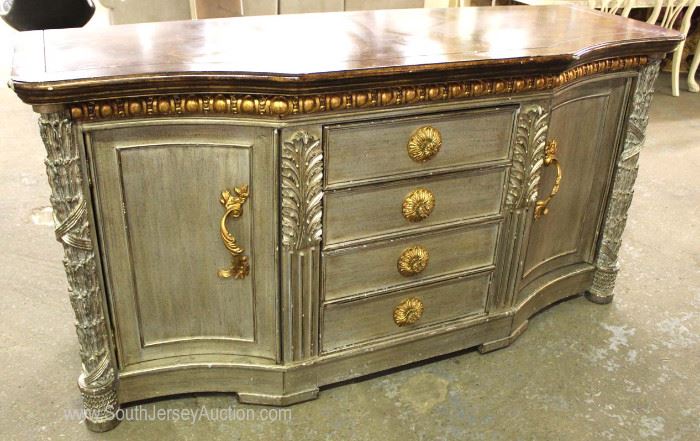 Monumental Decorator Buffet in the Manner of Maitland Smith
Located Inside – Auction Estimate $200-$400
