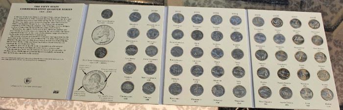 Fifty State Commemorative Quarters 1999-2008 Collector Book with Quarters
Located Inside – Auction Estimate $20-$50
