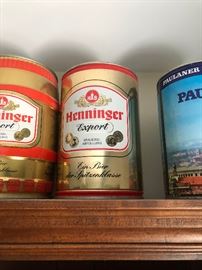 Beer Can collection Henninger Export