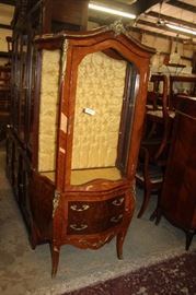 Louis XV Style Curio Cabinet