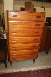 Mid Century Modern High Chest