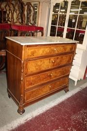 Antique Marble Top Dresser