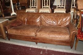 Bomber Jacket Leather Sofa