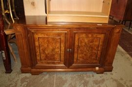 Burled Wood Credenza