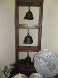COWBELL IN FRAMES - HANG ON WALL - OR STACK THEM
