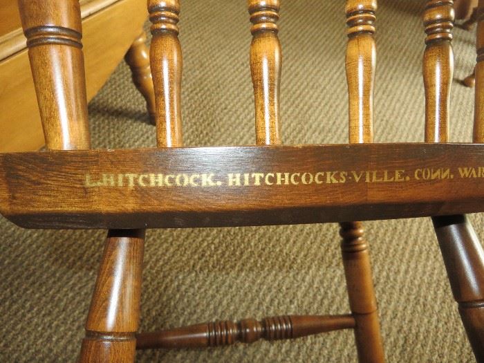 HITCHCOCK STENCILED DINING SIDE CHAIR
(detail)