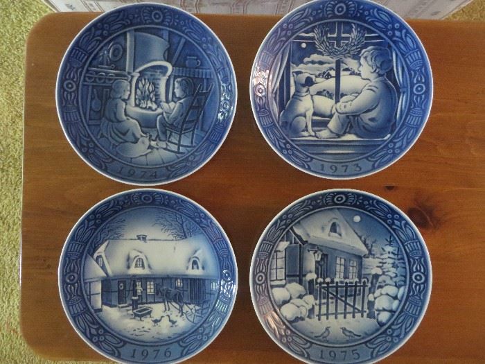 Royal Copenhagen Christmas PlateS