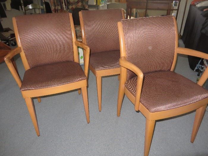 CHAMPAGE SOLID MAPLE MID CENTURY DINING CHAIR
HEYWOOD WAKEFIELD
