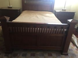 Detail of foot board