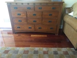 matching dresser for previous bed. 10 drawers