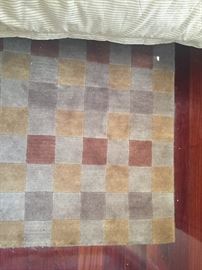 Patchwork rug, 8' x 11'