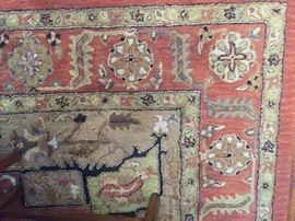 Detail of Jaipur rug , 8'3" x 11'6"